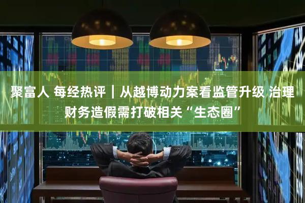 聚富人 每经热评︱从越博动力案看监管升级 治理财务造假需打破相关“生态圈”